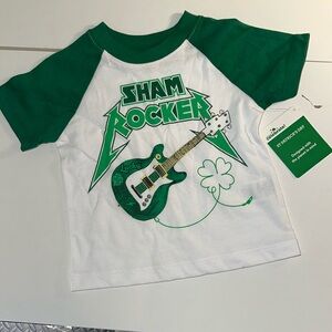 St. Patrick’s day sham rocker short sleeve tshirt 18 months